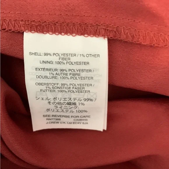 J. Crew Peasant Dress Sparkly Floral Cottagecore Faux Wrap  Dress Size 6 - Picture 11 of 13